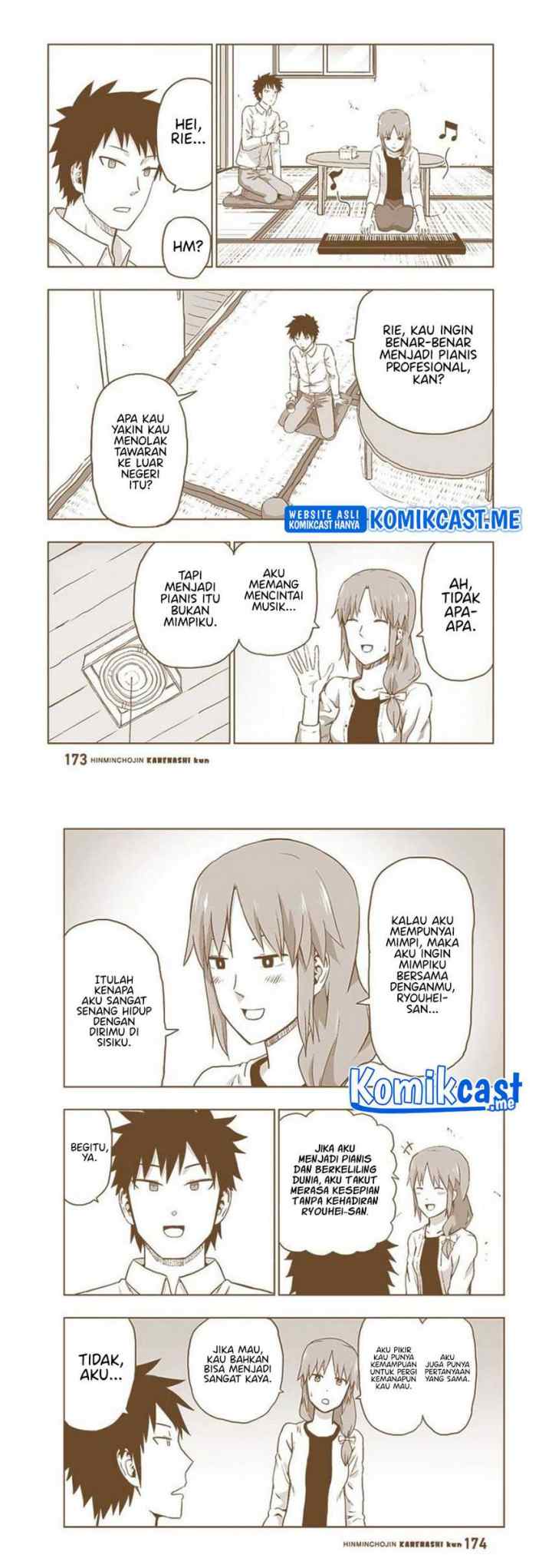 Hinmin Choujin Kanenashi-kun chapter 40 halaman 8