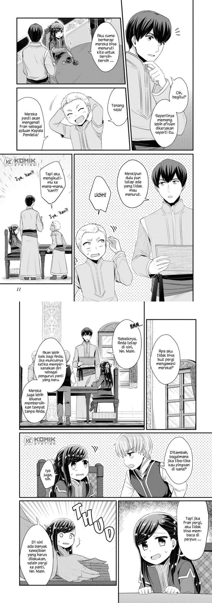 Honzuki no Gekokujou: Part 2 chapter 10 halaman 7