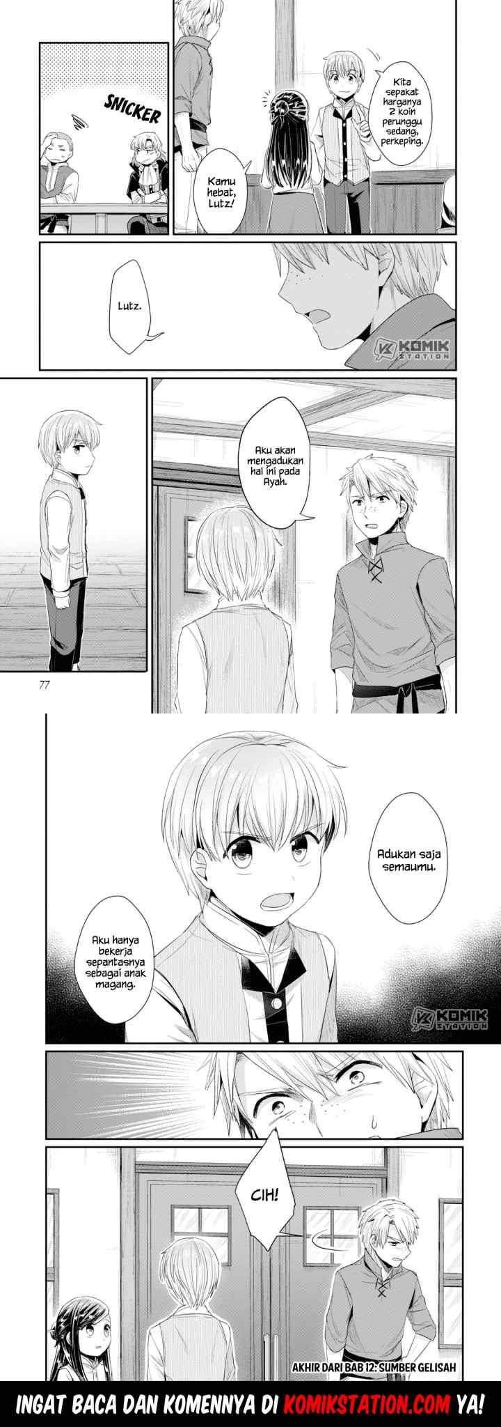 Honzuki no Gekokujou: Part 2 chapter 12 halaman 15