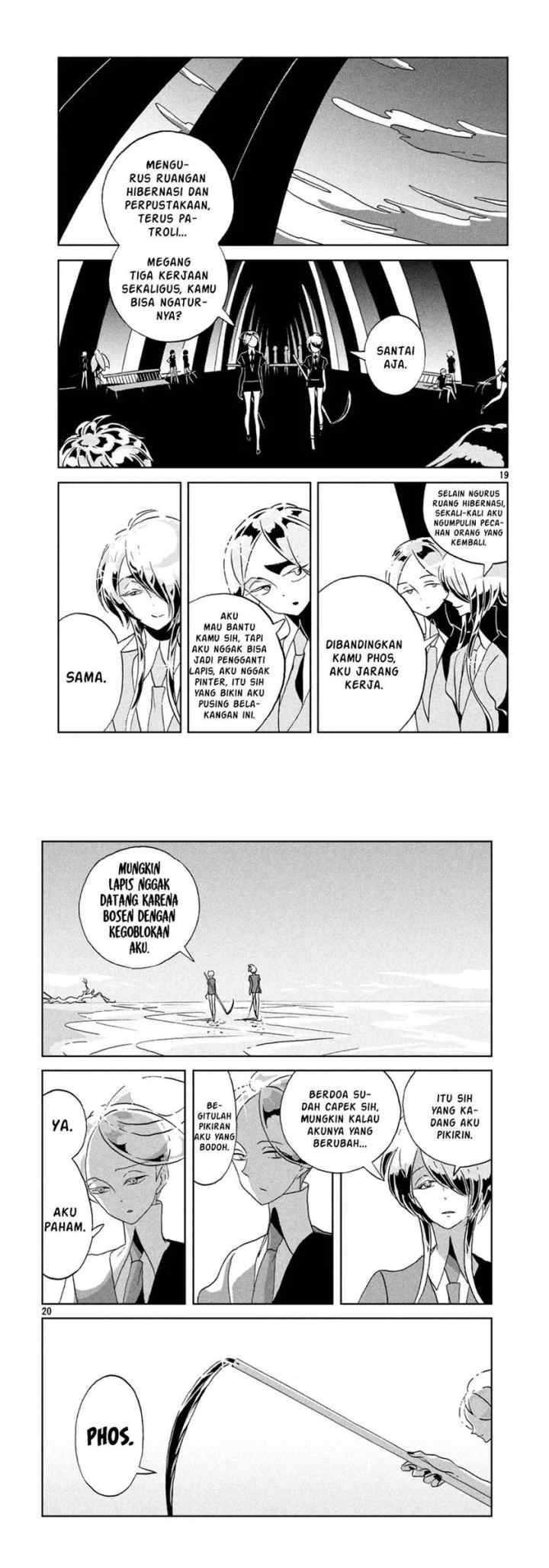Houseki no Kuni chapter 36 halaman 10