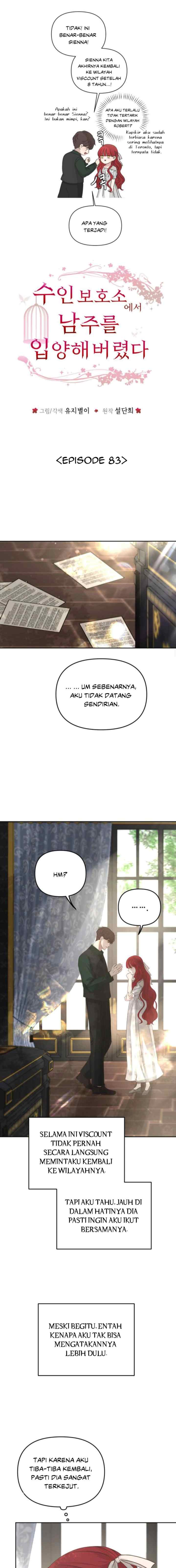 I Adopted a Male Lead From a Prison Shelter chapter 83 halaman 4