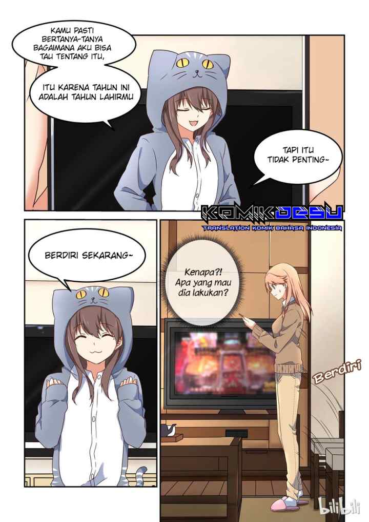 I Decided to Offer Myself to Motivate Senpai chapter 3.5 halaman 5