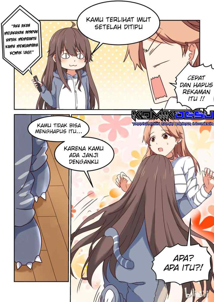 I Decided to Offer Myself to Motivate Senpai chapter 4 halaman 14