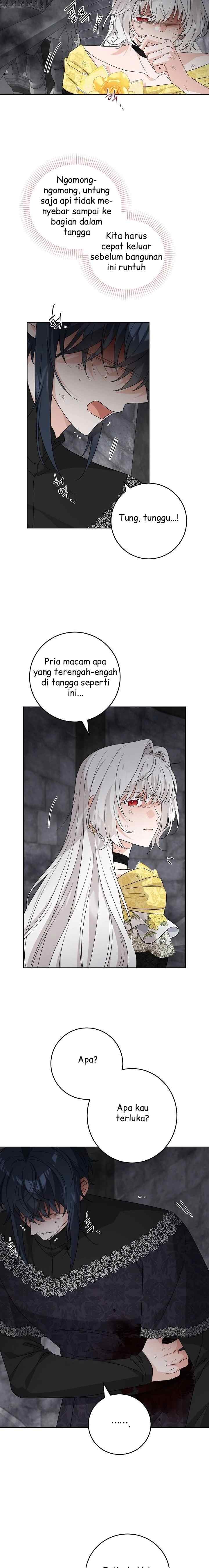 I Had to Take Responsibility for the Male Lead's Dark Past chapter 110 halaman 9