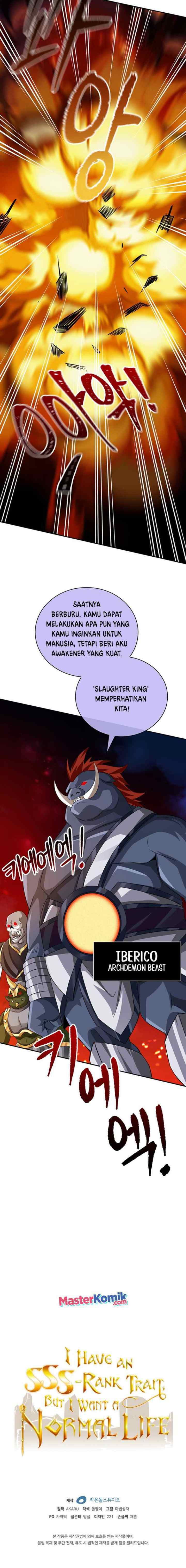 I have an SSS-rank Trait, but I want a Normal Life chapter 19 halaman 17
