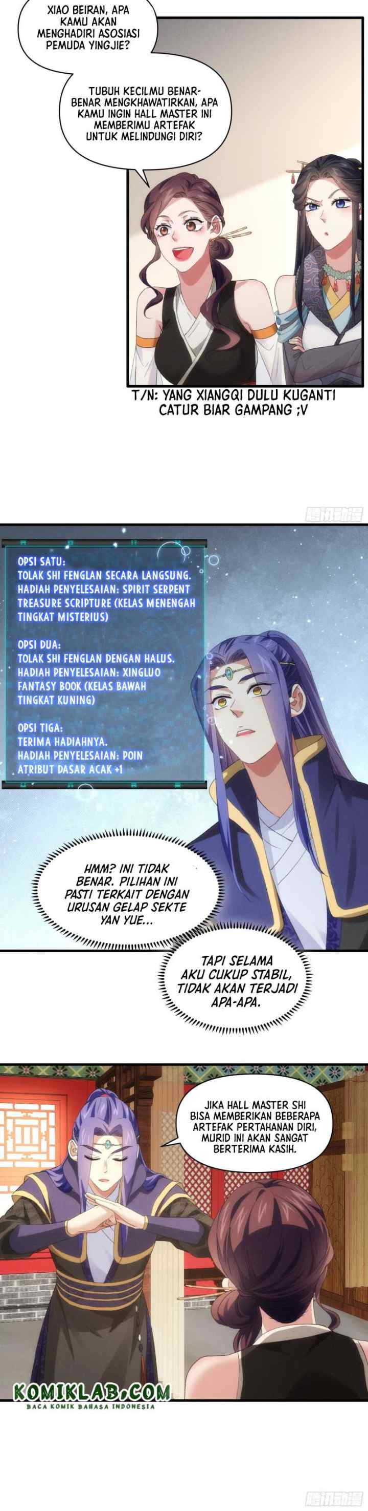 I Just Don't Play the Card According to the Routine chapter 50 halaman 6
