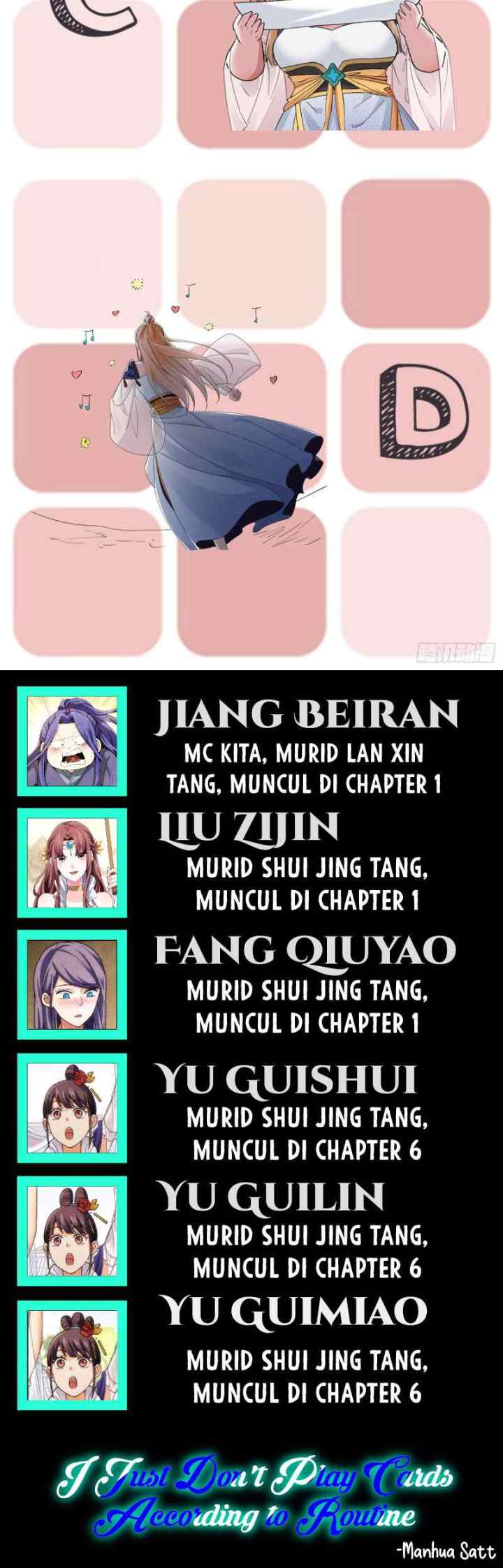 I Just Don't Play the Card According to the Routine chapter 51 halaman 17