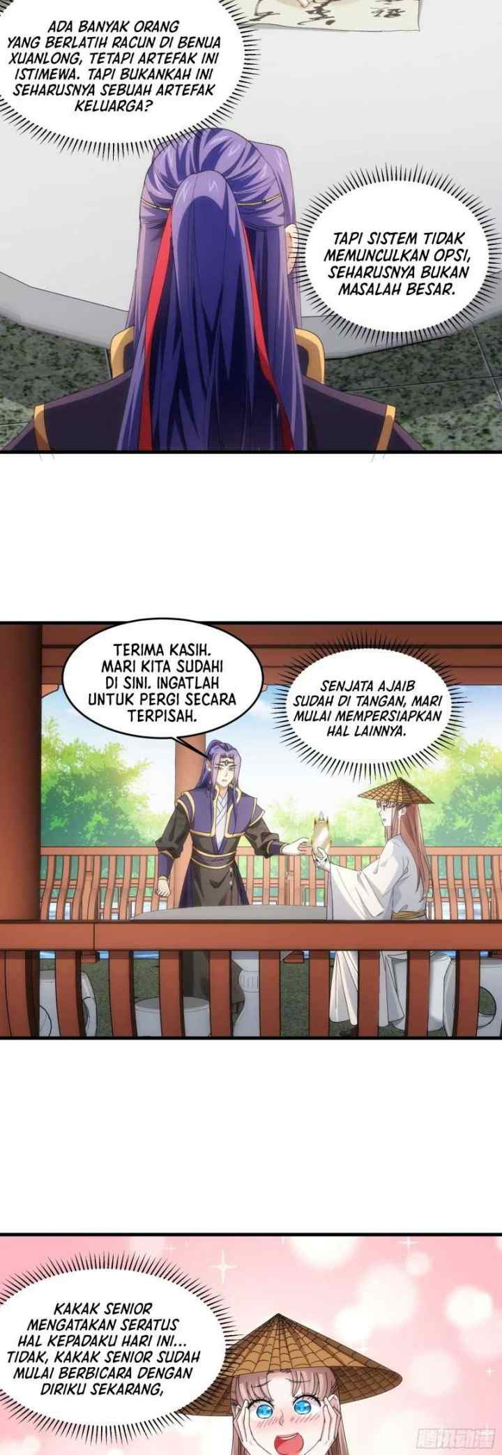 I Just Don't Play the Card According to the Routine chapter 52 halaman 12