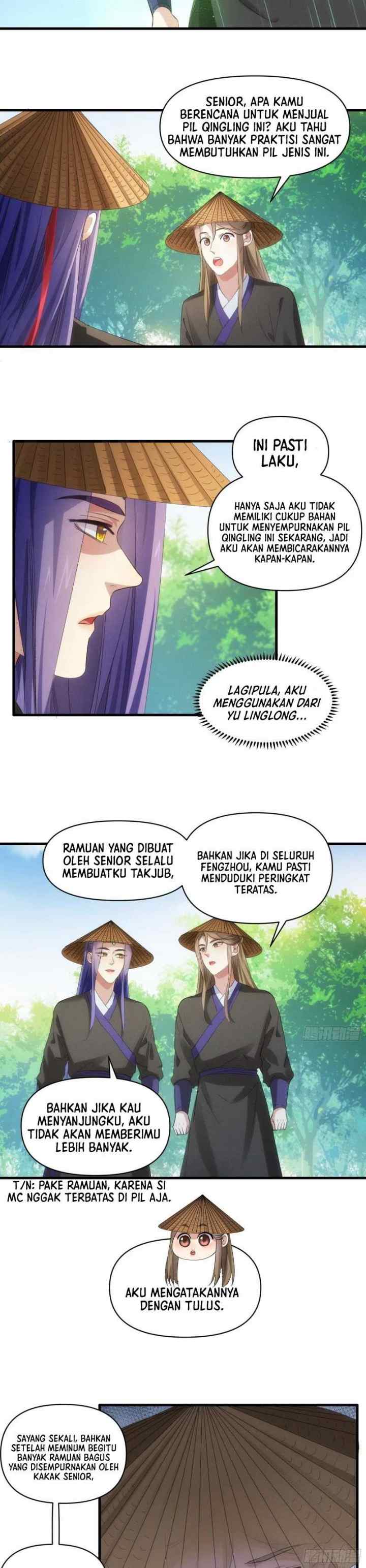 I Just Don't Play the Card According to the Routine chapter 54 halaman 11