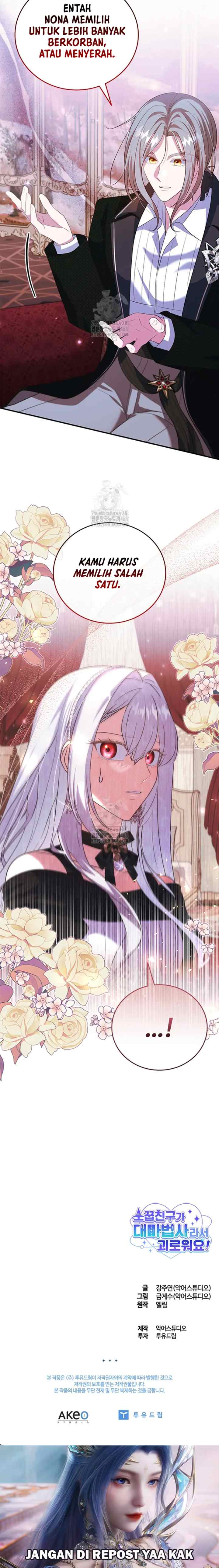 I'm Uncomfortable Because My Childhood Friend is a Wizard chapter 47 halaman 17