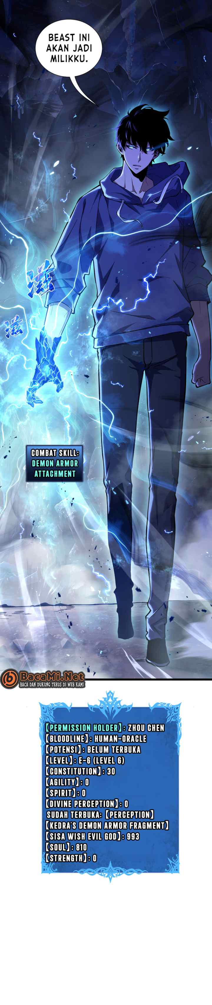 I Owe A Billion Dollars And I am Forced to Become A Worker For An Evil God chapter 25 halaman 13