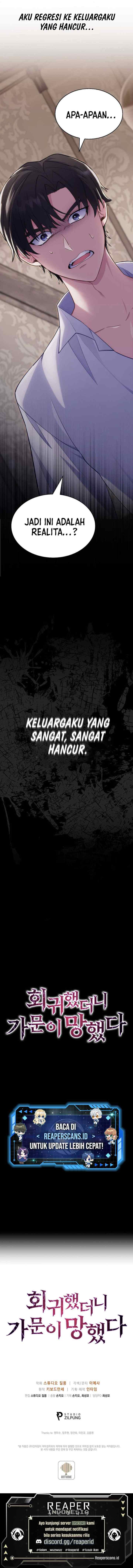 I Regressed to My Ruined Family chapter 1 halaman 12