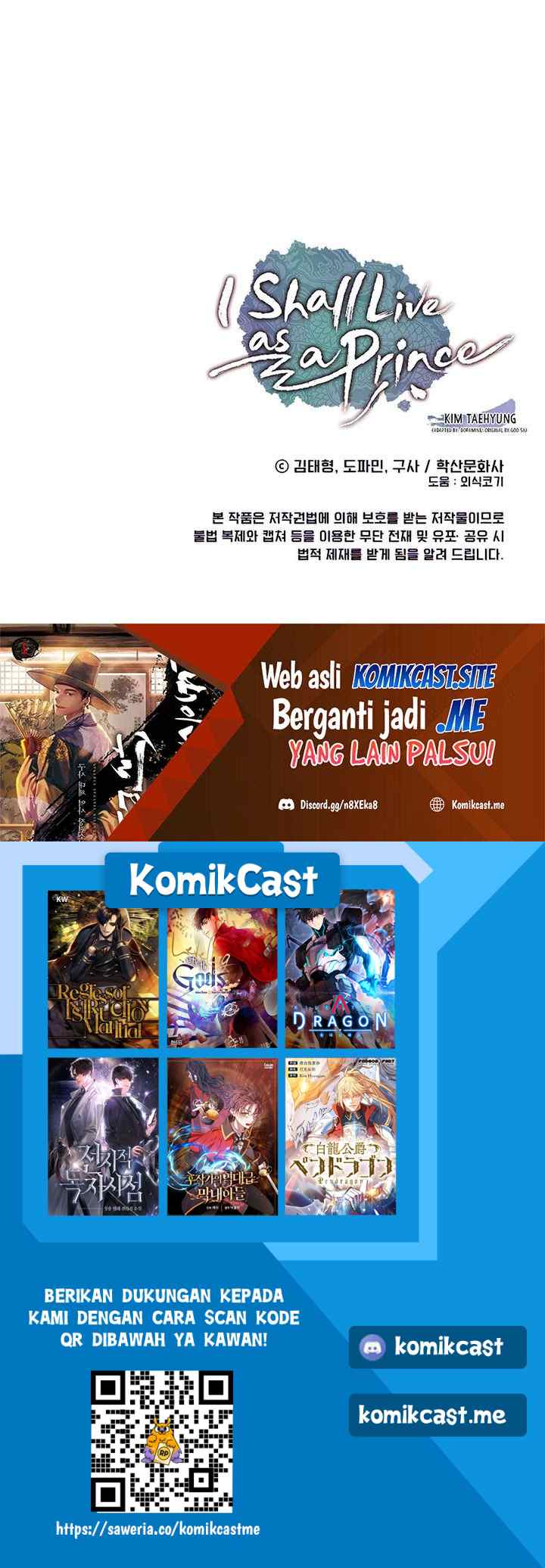 I Shall Live As a Prince chapter 85 halaman 19