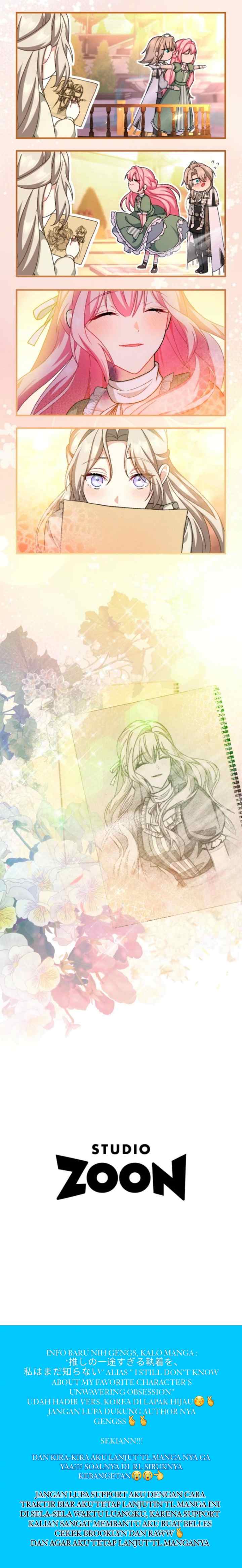 I Still Don't Know About My Favourite Character's Unwavering Obsession chapter 58 halaman 19