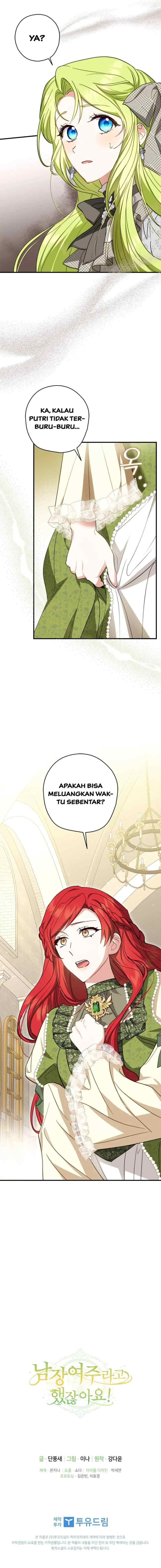 I Thought You Were A Man-Dressed Female Lead chapter 39 halaman 16
