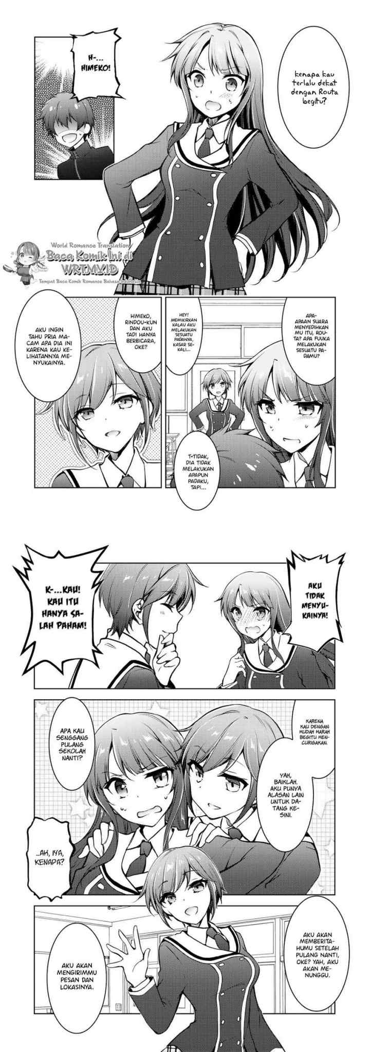 I Used a Novel Posting Site and The Most Beautiful Girl in My Class Turned out to Be a Reader chapter 8 halaman 6
