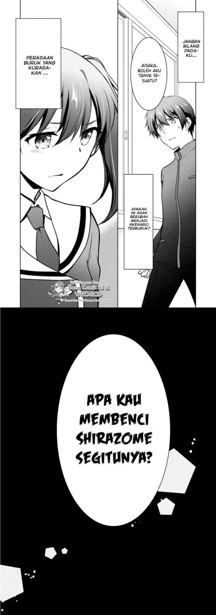 I Used a Novel Posting Site and The Most Beautiful Girl in My Class Turned out to Be a Reader chapter 9.2 halaman 9