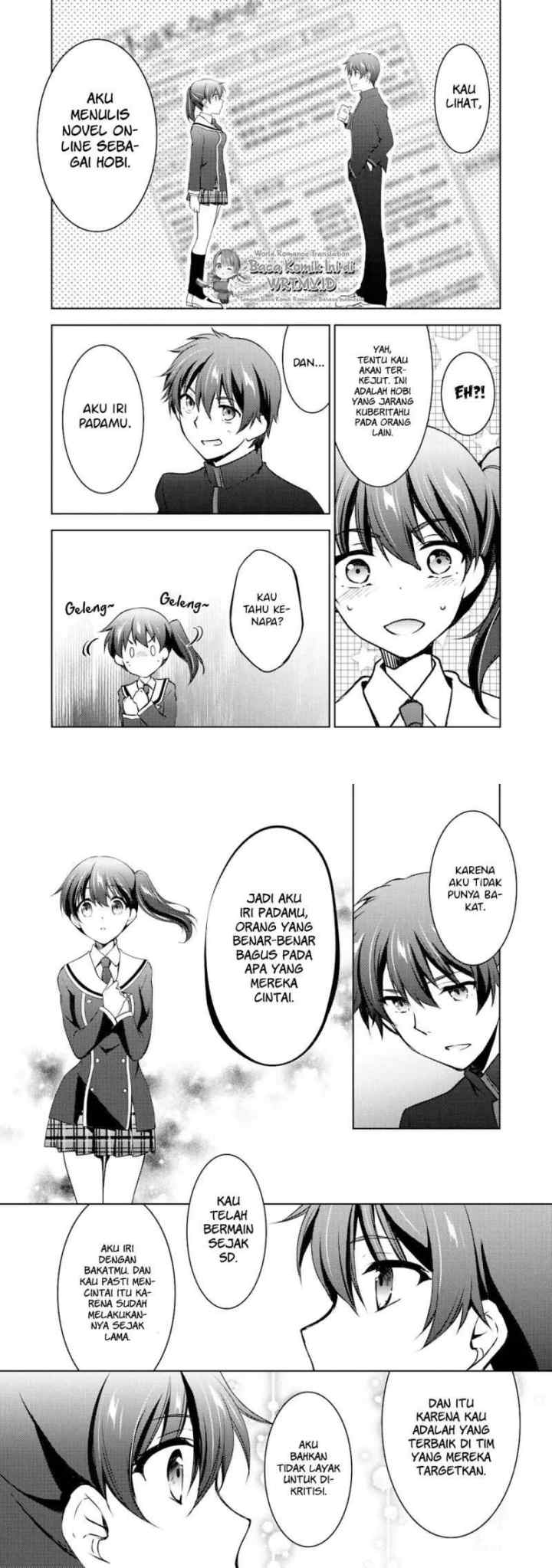 I Used a Novel Posting Site and The Most Beautiful Girl in My Class Turned out to Be a Reader chapter 9.2 halaman 6