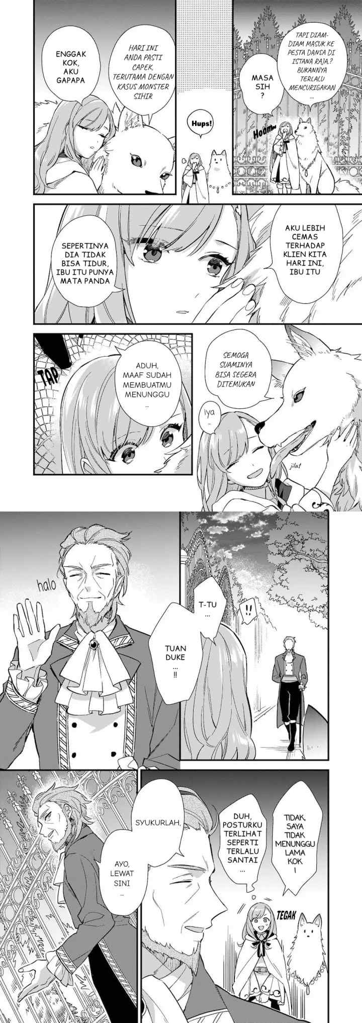 I Want To Be A Receptionist Of The Magic World! chapter 7 halaman 7