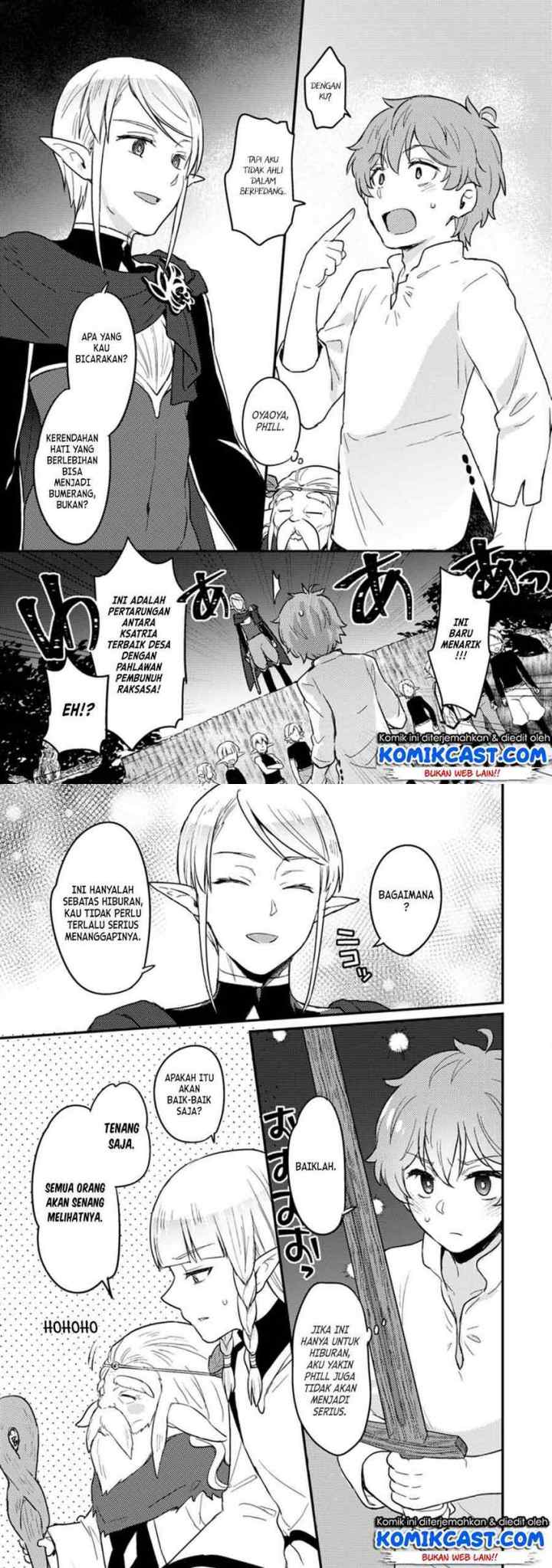 Ikenie ni Natta Ore ga Nazeka Jashin wo Horoboshite Shimatta Ken chapter 3 halaman 10