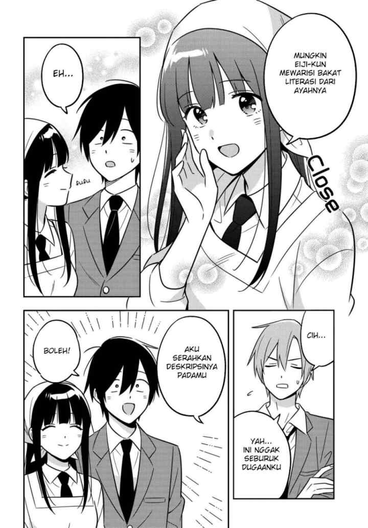 Inkya de Wotaku de Binbou Dakedo Bijin Ojou-sama ni Osaretemasu chapter 13.1 halaman 17