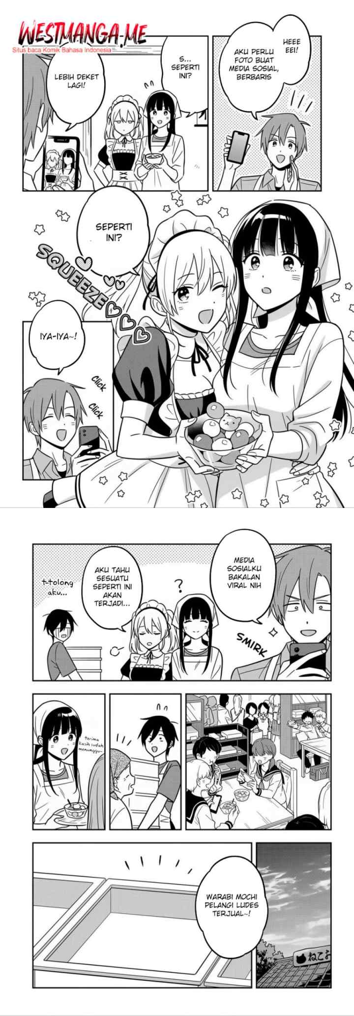 Inkya de Wotaku de Binbou Dakedo Bijin Ojou-sama ni Osaretemasu chapter 13.2 halaman 4