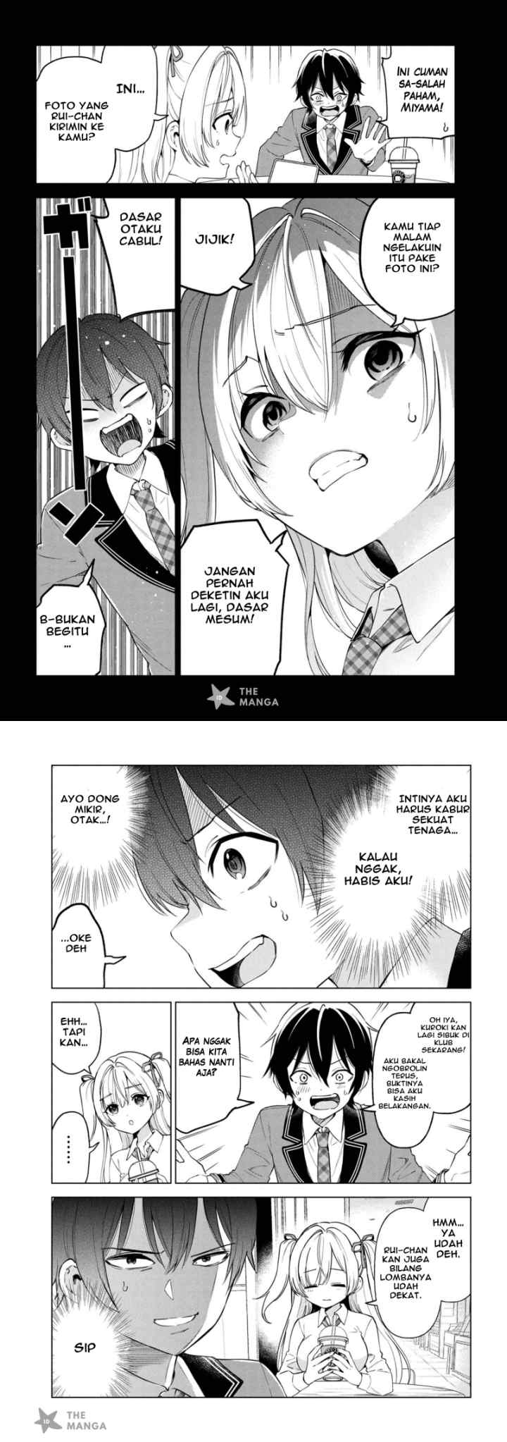 Inkyaa no ore ga sekigae de S-kyuu bishoujo ni kakomaretara himitsu no kankei ga hajimatta chapter 5 halaman 6