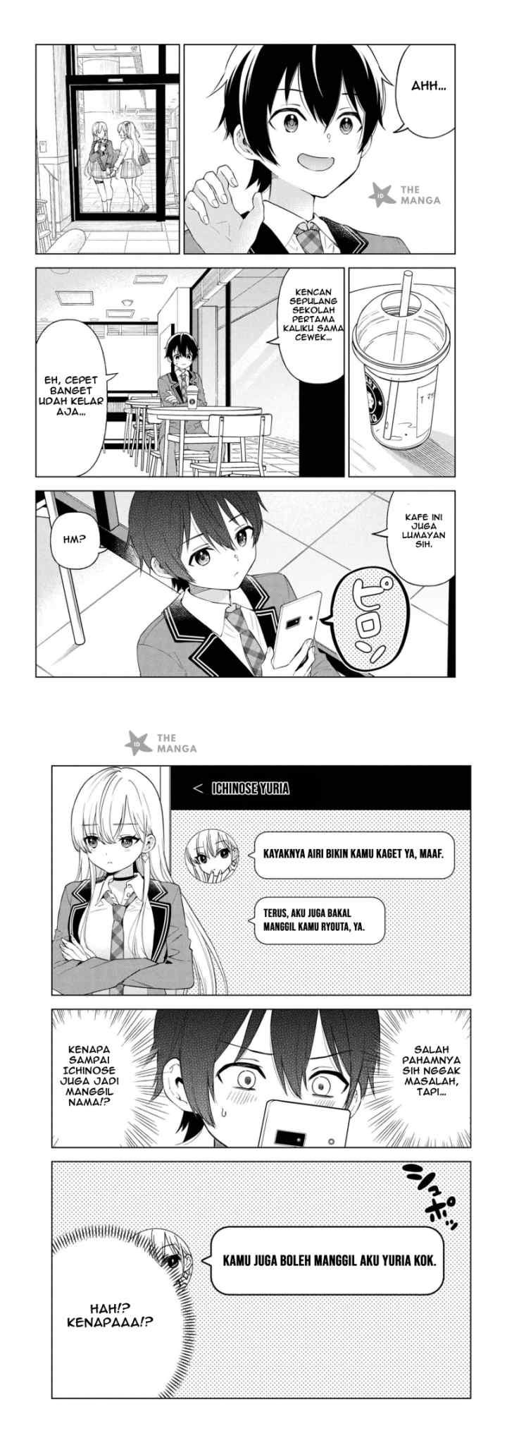 Inkyaa no ore ga sekigae de S-kyuu bishoujo ni kakomaretara himitsu no kankei ga hajimatta chapter 5 halaman 14