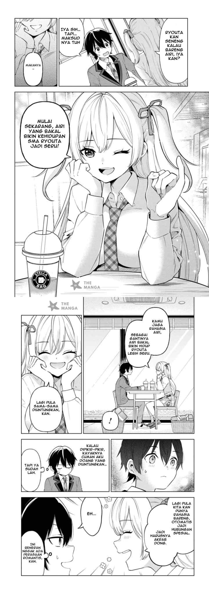 Inkyaa no ore ga sekigae de S-kyuu bishoujo ni kakomaretara himitsu no kankei ga hajimatta chapter 5 halaman 9