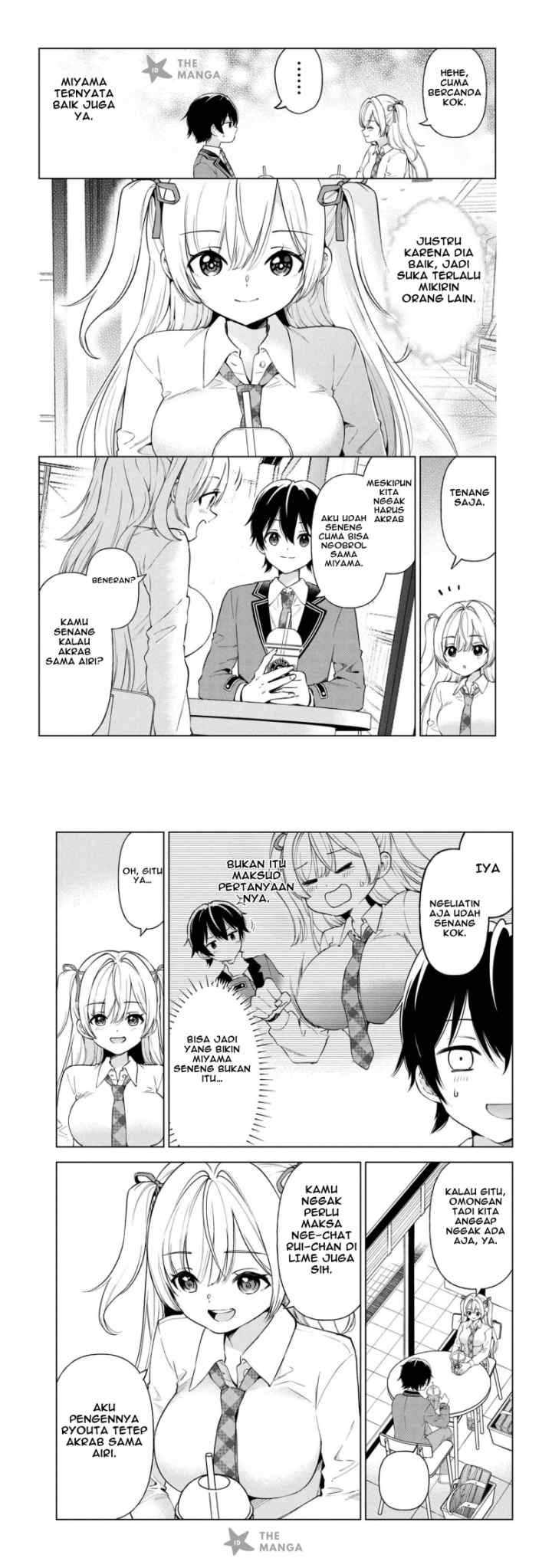 Inkyaa no ore ga sekigae de S-kyuu bishoujo ni kakomaretara himitsu no kankei ga hajimatta chapter 5 halaman 8