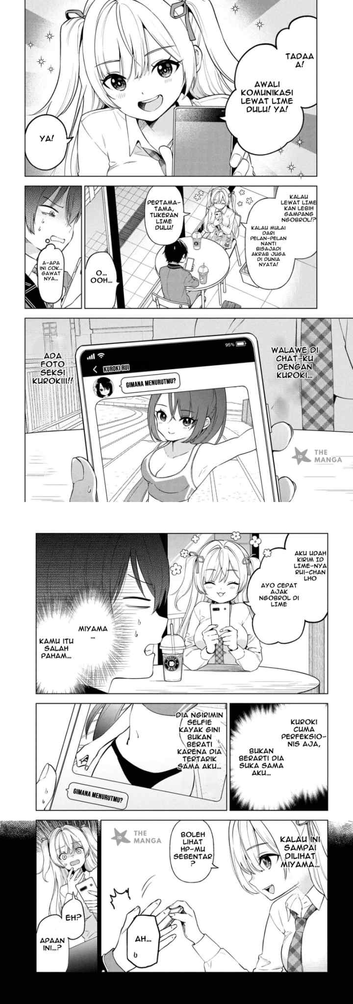 Inkyaa no ore ga sekigae de S-kyuu bishoujo ni kakomaretara himitsu no kankei ga hajimatta chapter 5 halaman 5