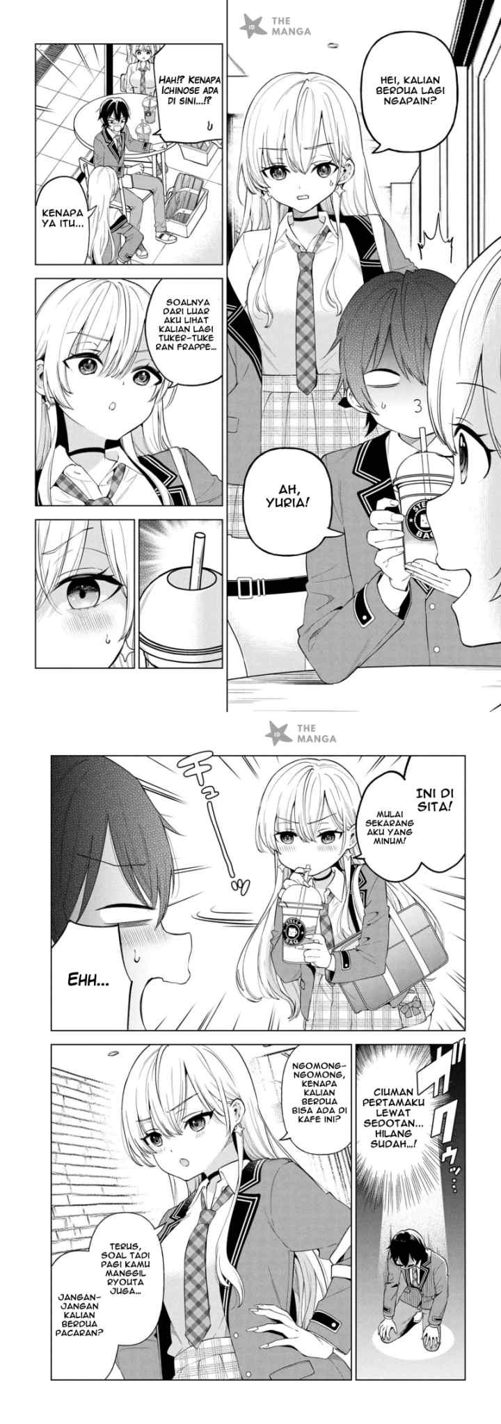 Inkyaa no ore ga sekigae de S-kyuu bishoujo ni kakomaretara himitsu no kankei ga hajimatta chapter 5 halaman 12