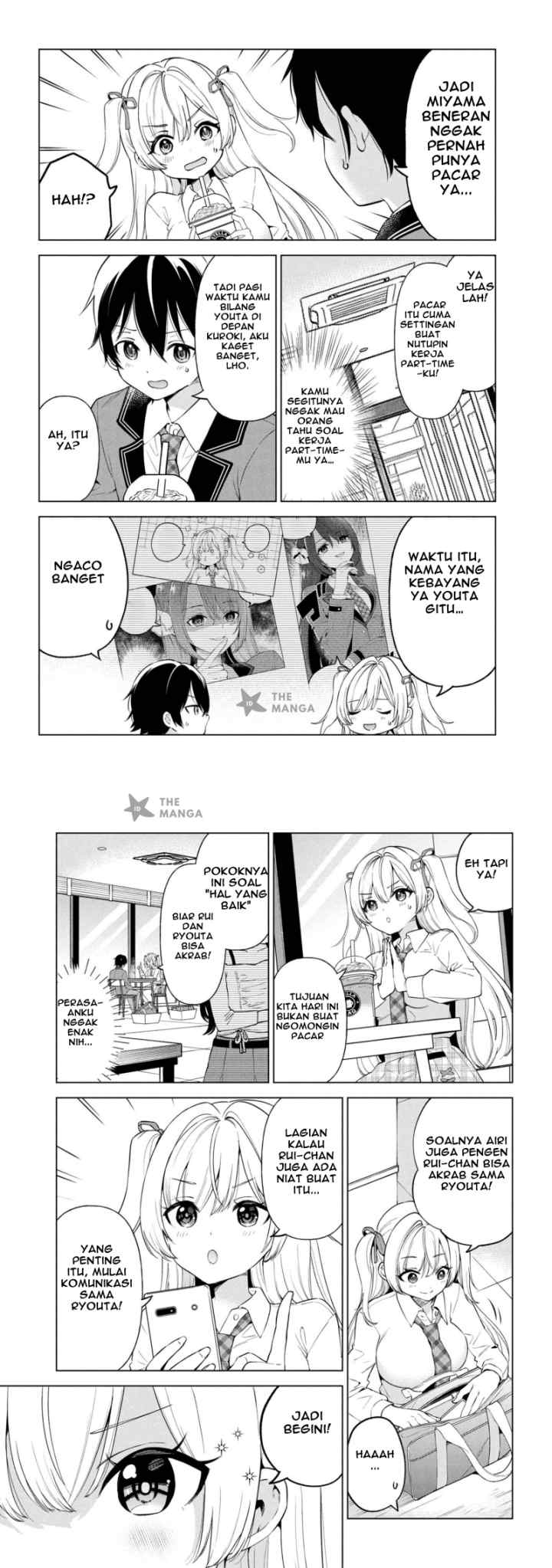 Inkyaa no ore ga sekigae de S-kyuu bishoujo ni kakomaretara himitsu no kankei ga hajimatta chapter 5 halaman 4