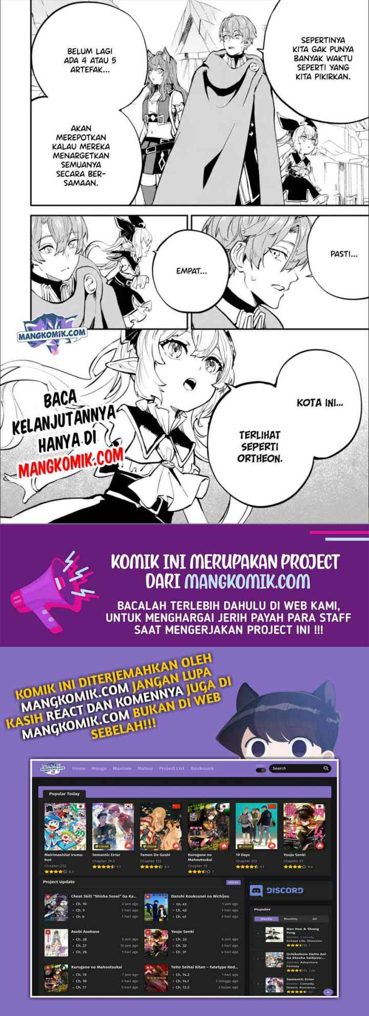 Isekai Cheat Magic Swordsman chapter 18.1 halaman 11