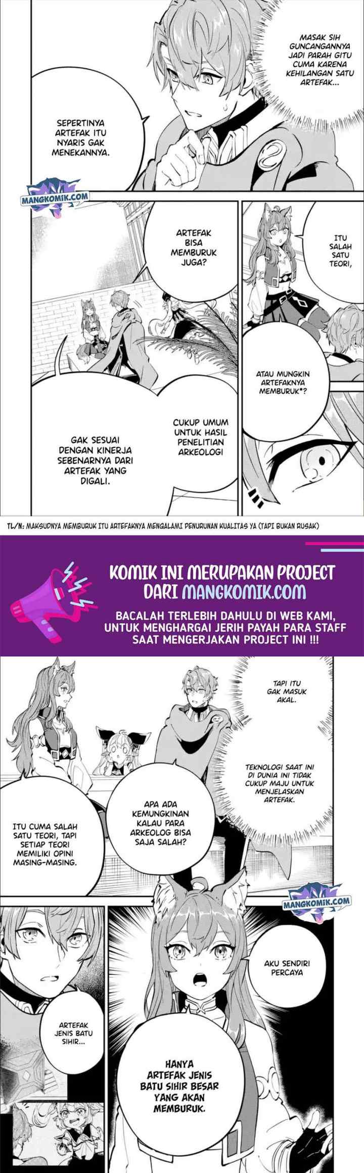 Isekai Cheat Magic Swordsman chapter 18.1 halaman 6