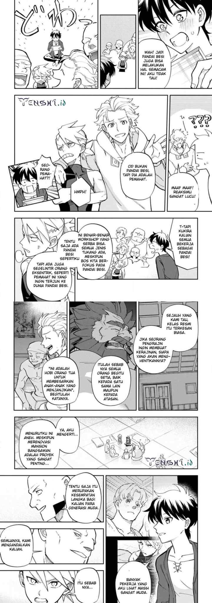 Isekai Craft Gurashi Jiyu Kimamana Seisan Shoku No Honobono Slow Life chapter 14 halaman 8