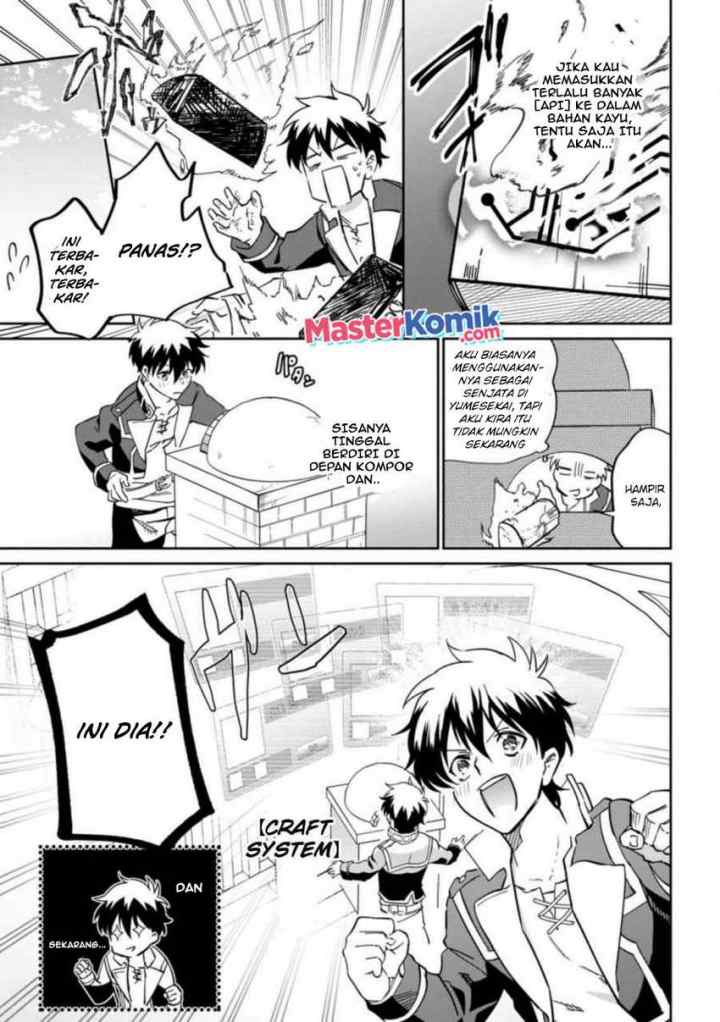 Isekai Craft Gurashi Jiyu Kimamana Seisan Shoku No Honobono Slow Life chapter 7.2 halaman 9