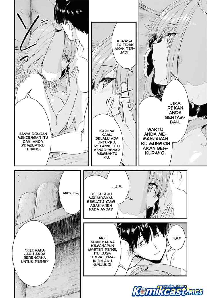 Isekai Meikyuu de Harem wo chapter 100 halaman 17
