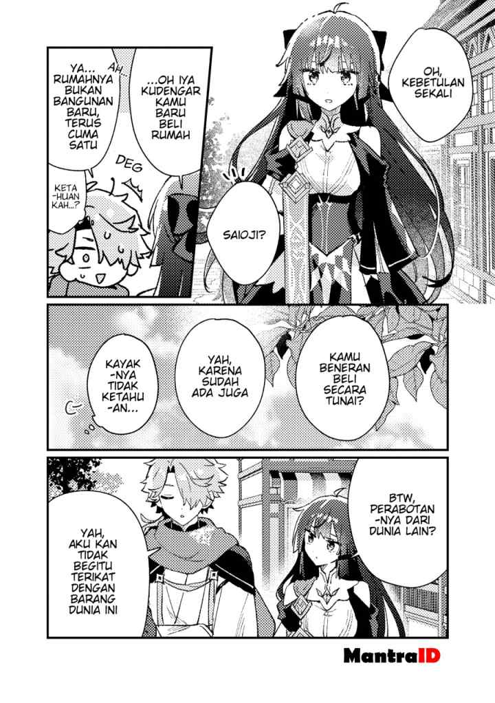Isekai Shounin Skill wo Kushi Shite, Yuuyuu Jiteki na Okanemochi Slow Life wo Okurimasu chapter 14.3 halaman 9