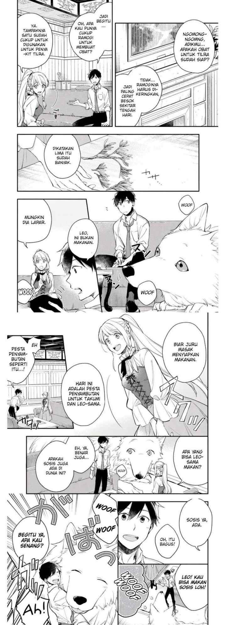 Isekai Tensei Shitara Aiken ga Saikyou ni Narimashita: Silver Fenrir to Ore ga Isekai Kurashi wo Hajimetara chapter 4 halaman 5