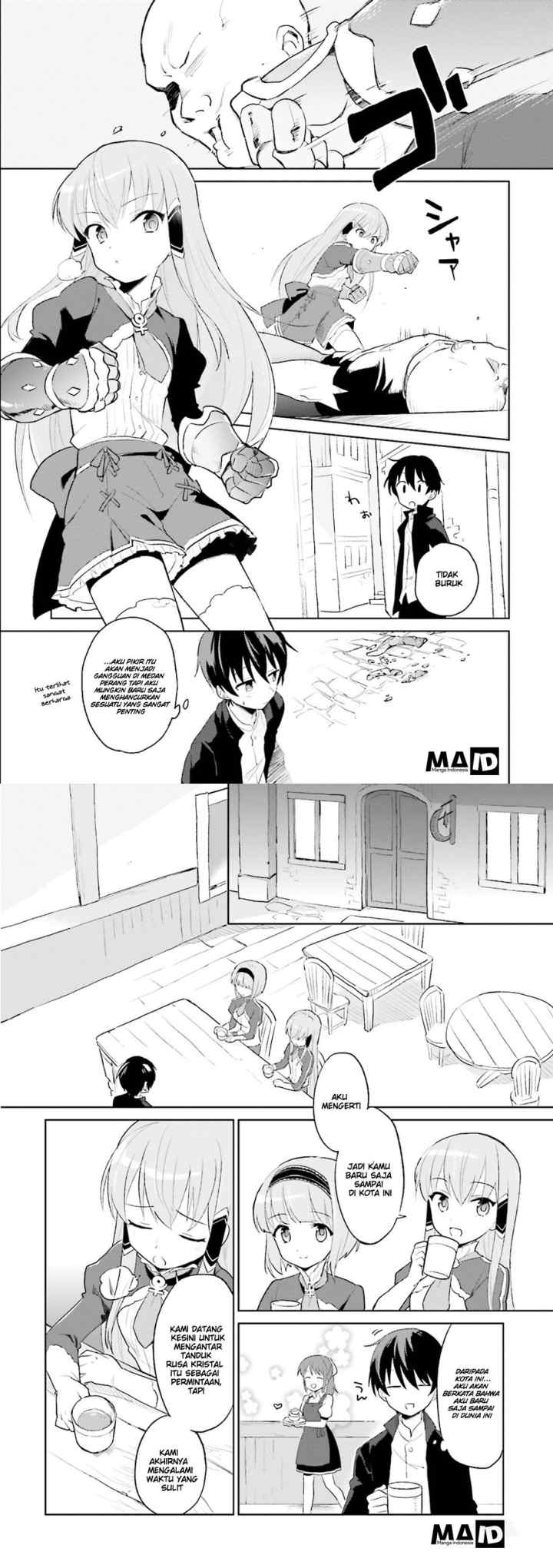 Isekai wa Smartphone to Tomo ni chapter 1 halaman 14
