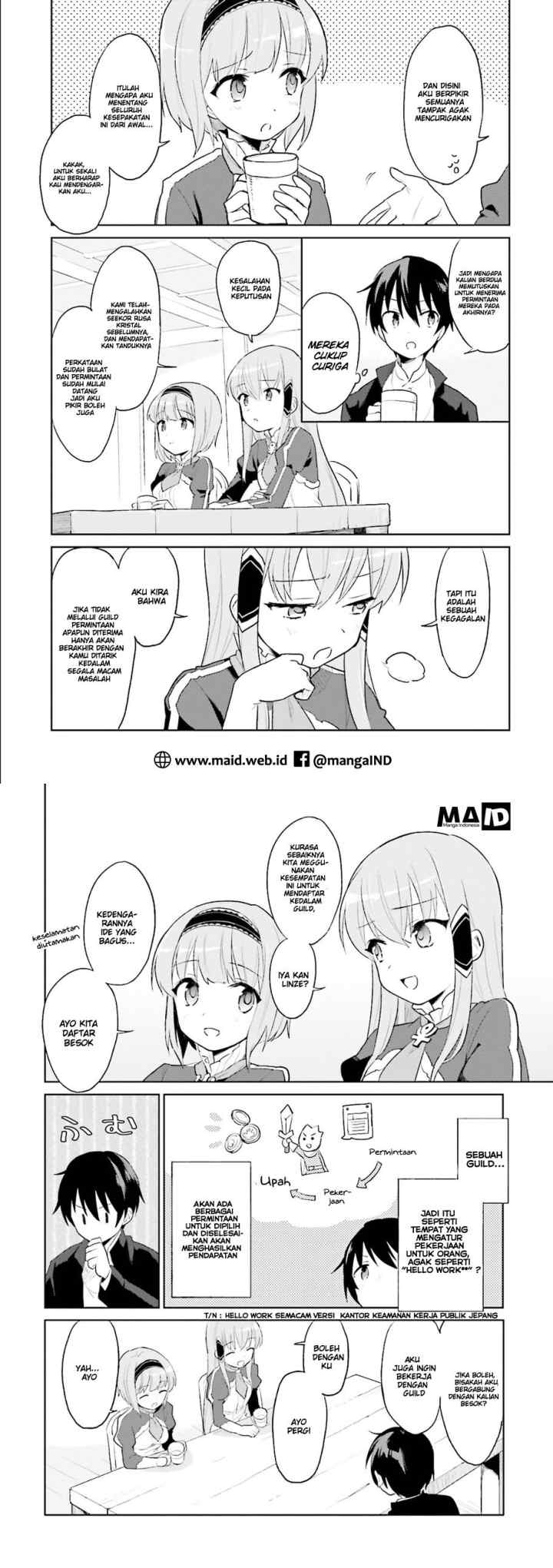 Isekai wa Smartphone to Tomo ni chapter 1 halaman 15