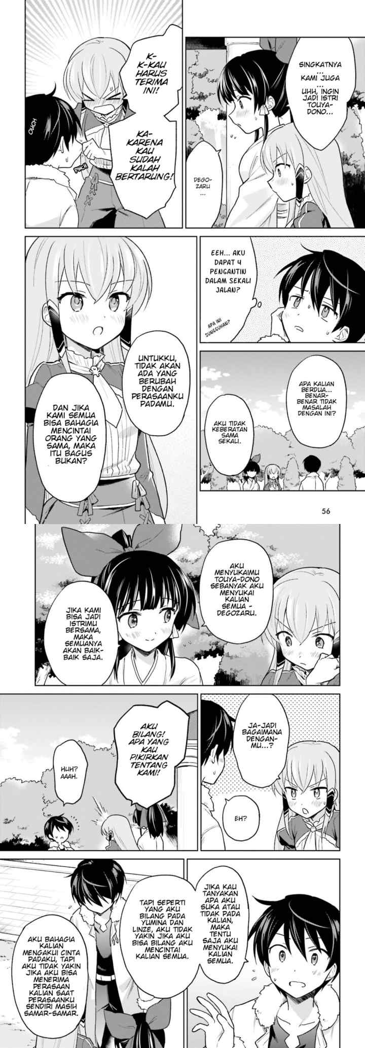 Isekai wa Smartphone to Tomo ni chapter 32 halaman 9