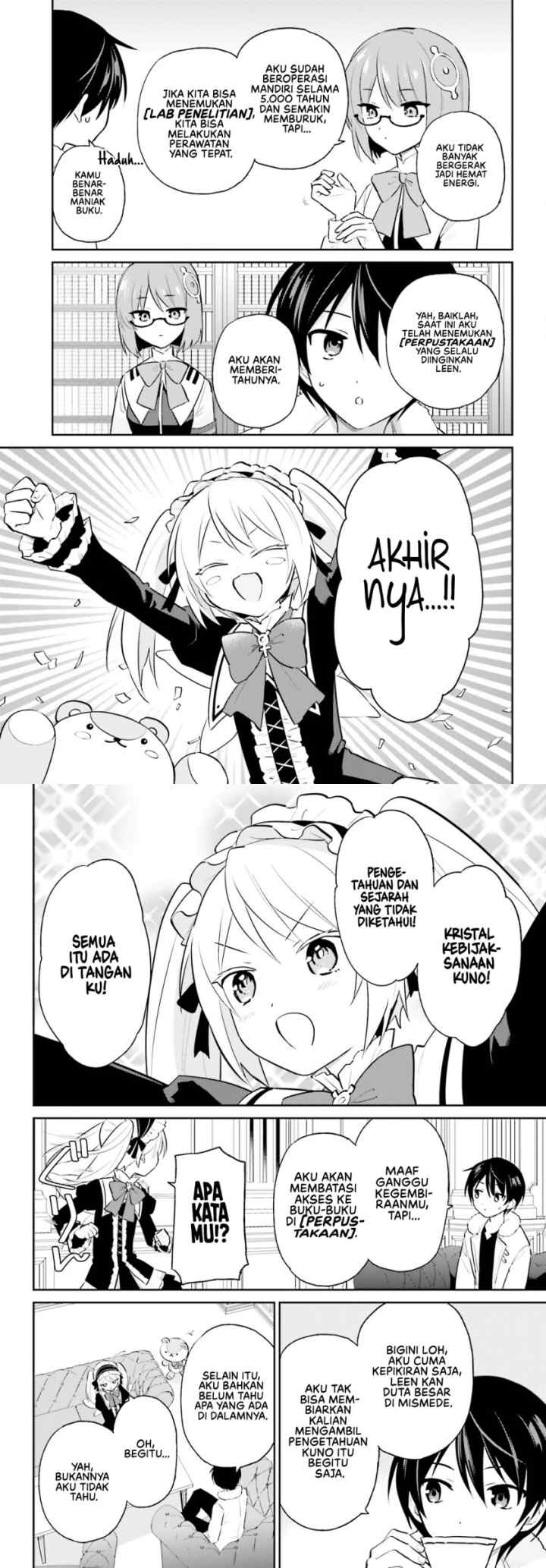 Isekai wa Smartphone to Tomo ni chapter 88 halaman 11