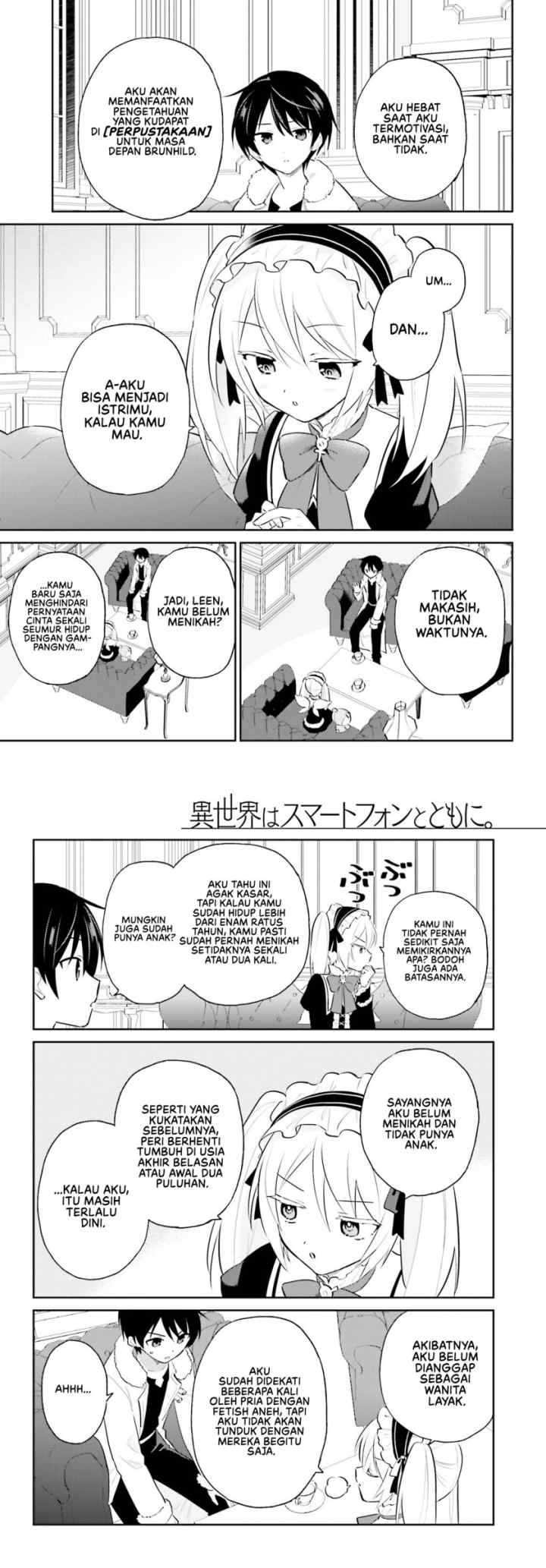 Isekai wa Smartphone to Tomo ni chapter 88 halaman 13