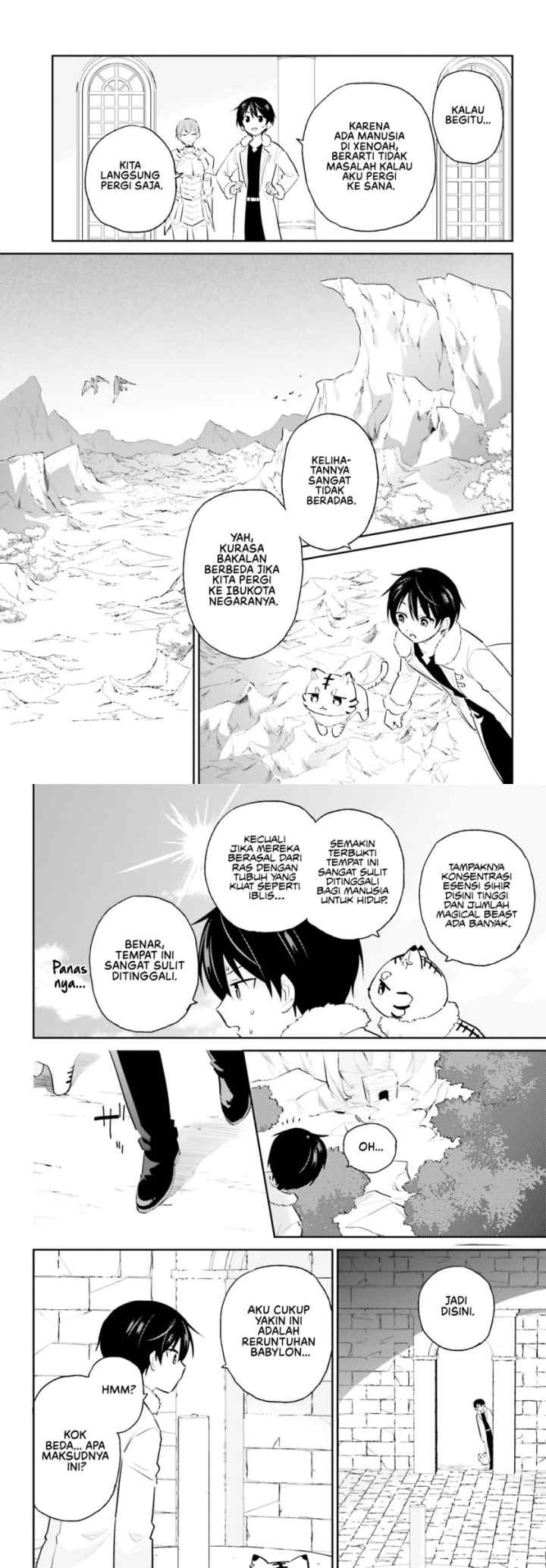 Isekai wa Smartphone to Tomo ni chapter 88 halaman 4