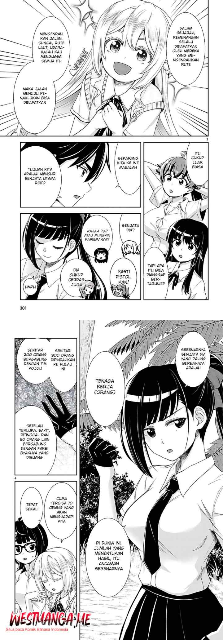 Isekai Yurutto Survival Seikatsu: Gakkou no Minna to Isekai no Mujintou ni Tenishitakedo Ore Dake Rakushou desu chapter 31 halaman 5