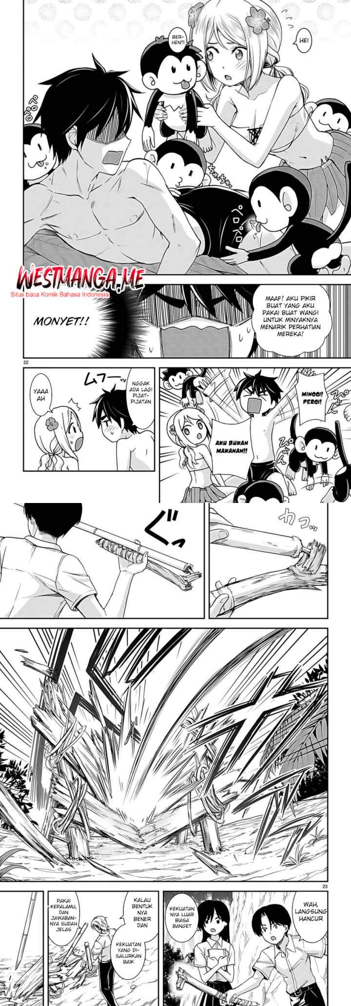 Isekai Yurutto Survival Seikatsu: Gakkou no Minna to Isekai no Mujintou ni Tenishitakedo Ore Dake Rakushou desu chapter 31 halaman 15