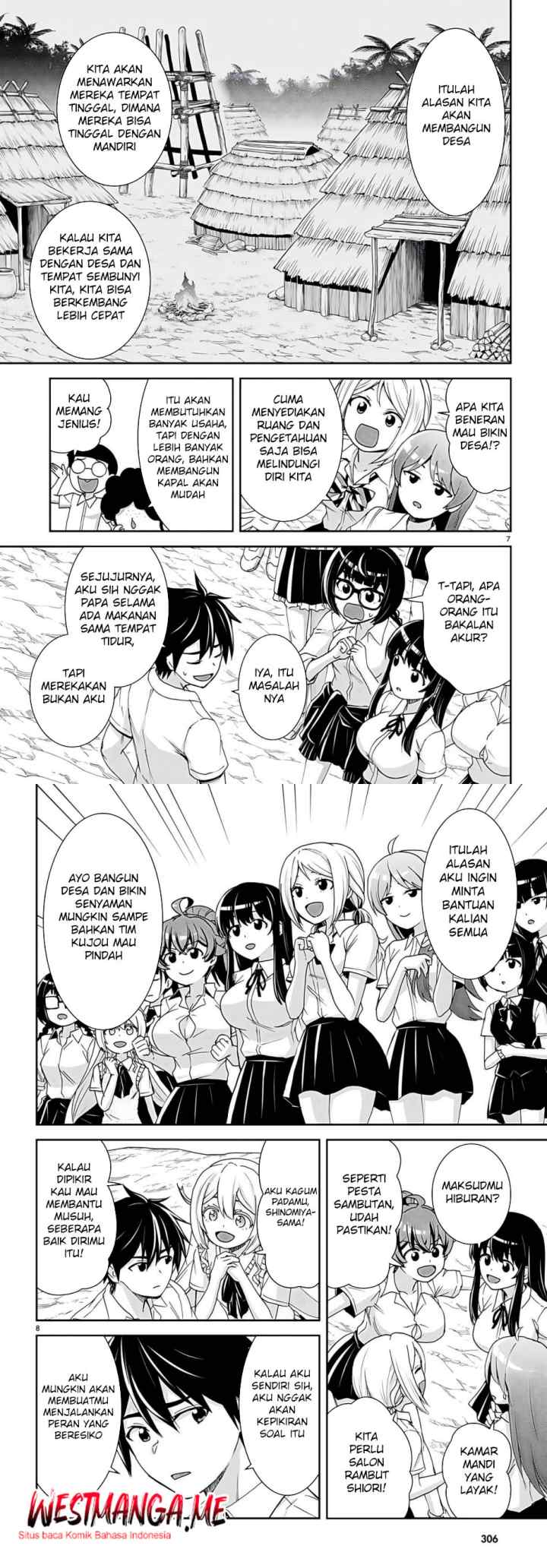 Isekai Yurutto Survival Seikatsu: Gakkou no Minna to Isekai no Mujintou ni Tenishitakedo Ore Dake Rakushou desu chapter 31 halaman 7