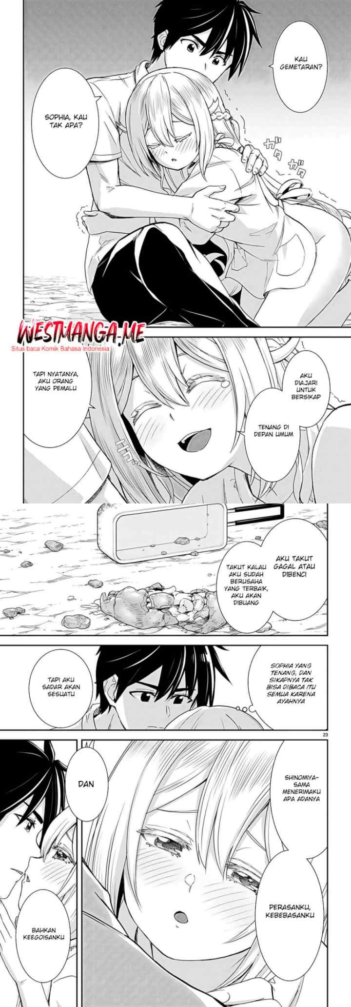 Isekai Yurutto Survival Seikatsu: Gakkou no Minna to Isekai no Mujintou ni Tenishitakedo Ore Dake Rakushou desu chapter 33 halaman 13